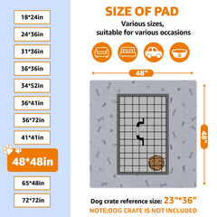 Pick For Life washable dog pads machine-washable for quick cleanup after messes