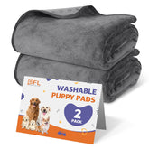PICK FOR LIFE washable dog pee pad in flat setup showing broad coverage for training