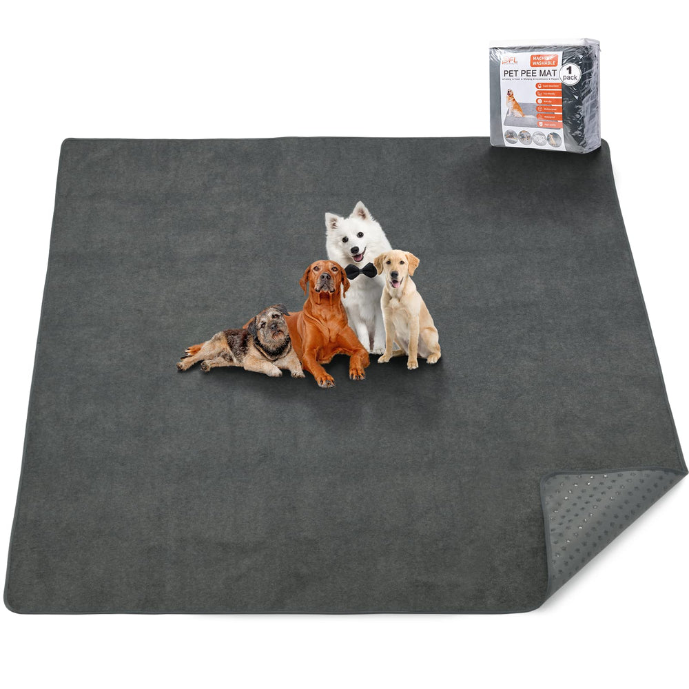 Pick For Life washable dog pad top view highlighting absorbent surface for training