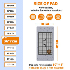 PICK FOR LIFE non-slip bottom keeps pad in place on wood or carpet