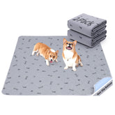 PICK FOR LIFE bone-print pad shows 41x41 size for calm potty training at home