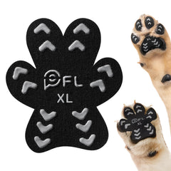 PICK FOR LIFE anti-slip paw pad secures senior dog's traction on hardwood.