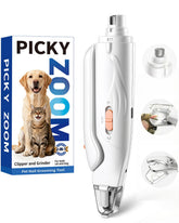 Picky Zoom 2in1 nail clippers with light for precise at-home trimming.