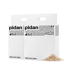 Pidan tofu cat litter odor-control close-up showing fresh scent