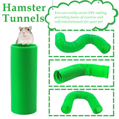 PINVNBY guinea-pig tunnel extended length - flexible setup for exploration and exercise.