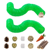 PINVNBY plastic tunnel hamster assembly - durable play space for tunneling and hiding.