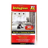 Pioneer Pet Sticky Paws XL sheets on a couch to deter scratching and jumping