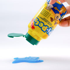 PI-Pets bio gel gelling agent texture close-up showing solidification action.