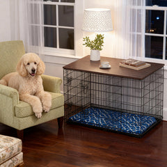 Piskyet Dog Crate Topper supports 24 to 48 inch crates