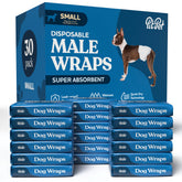 PitPet comfortable male dog diapers pack front view with secure fit for active dogs