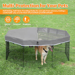 PJYuCien black mesh top with airflow and sun protection