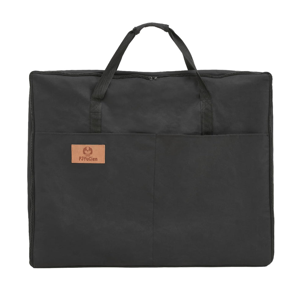 PJYuCien dog playpen storage bag folded for compact home storage.