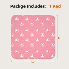 PJYuCien machine-washable pee pad for quick cleaning between uses.
