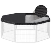 PJYuCien top cover for 32in octagonal playpen provides weather protection