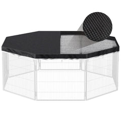PJYuCien top cover for 32in octagonal playpen provides weather protection