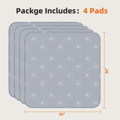 PJYuCien pad's waterproof leak-proof layer guards floors during accidents.