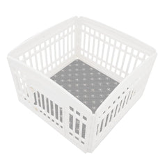 PJYuCien washable dog playpen mat 36x36 laid flat for easy puppy training surface