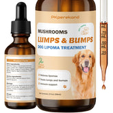 PKperekond dog lumps-bumps-supplement-bottle supports mobility with natural lipoma-friendly properties.