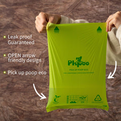 Pkpoo leak-proof dog bags demonstrate 20-micron barrier for mess-free cleanup.