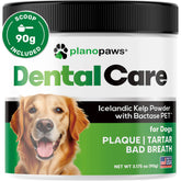 planopaws dog teeth cleaning powder pour over meals for fresher breath