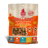 PLATO Small Bites open bag for quick training rewards.