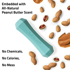 Playology non-toxic materials dog toy offers safe chewing for curious chewers.