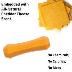 Playology durable non-toxic rubber ensures safe chewing during rough play.