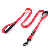Plutus Pet double-handle leash 6ft for secure control during walks.