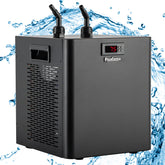 Poafamx aquarium chiller titanium evaporator demonstrating durable marine setup