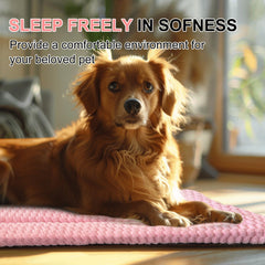 Pobopobo washable kennel pad stays clean through daily pet use.