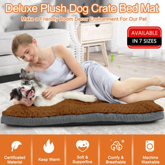 POCBLUE dog bed with non-slip bottom for secure lounging