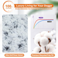 POCBLUE oxford fabric side structure demonstrates durable, long-lasting support for active dogs