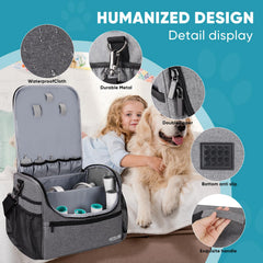 POCDUORG bag exterior with zipper pocket for quick-access storage