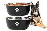 Podinor large dog water bowl 2-pack for convenient multi-dog homes.