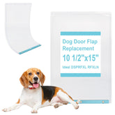 Podoy XL dog door flap front view shows precise fit for Ideal Pet doors
