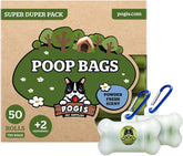 Pogi’s Dog Poop Bags 9x13 inch size provides ample space for large dogs