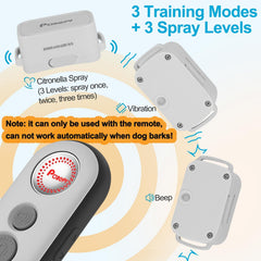 POIIOPY remote range visualization shows 1000 ft reach for on-walk control.