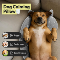 POMESEA Dog Calming Pillow machine washable cover makes cleanup easy