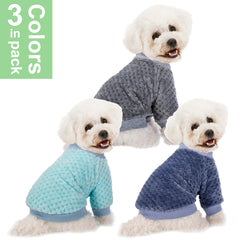 POMIU dog sweater pack sky blue complements outfits and warmth