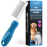 POODLIE Poodle Grooming Comb long teeth for efficient detangling during baths.