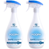 POOPH odor eliminator 32oz spray bottle shows at-source odor neutralization for homes