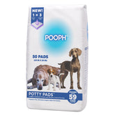 POOPH Potty Pads absorbency-59oz demonstrates strong liquid uptake for dry floors