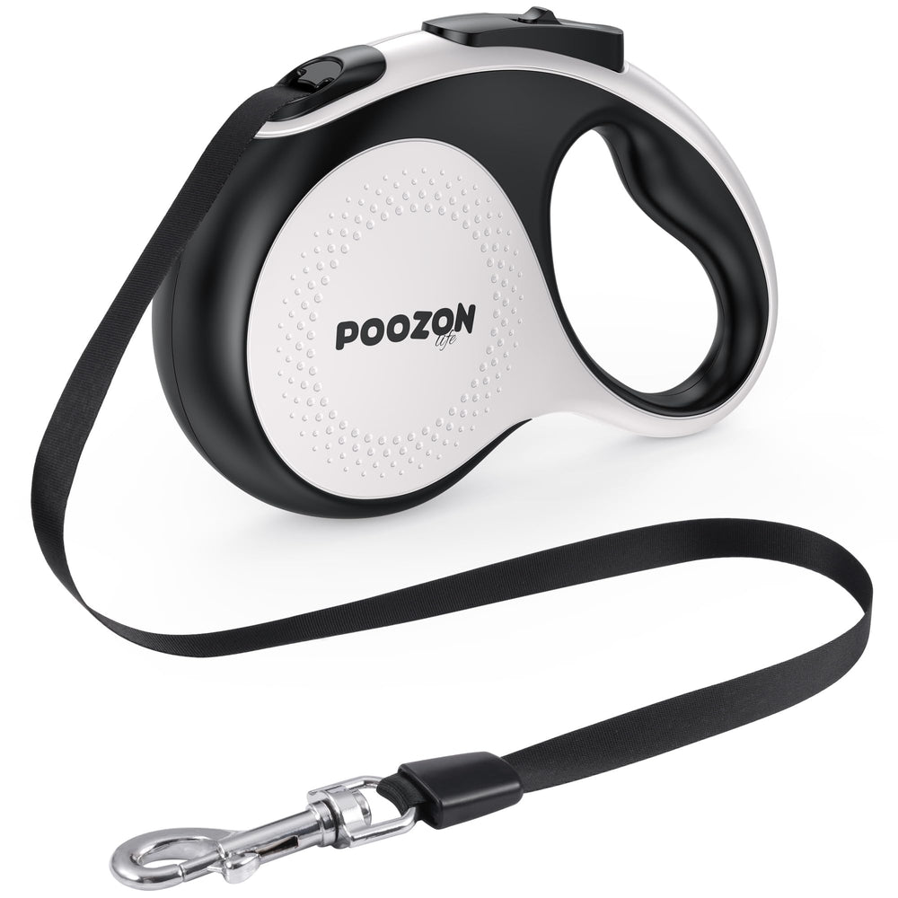 Poozonlife retractable leash 10ft tangle-free for smooth walking