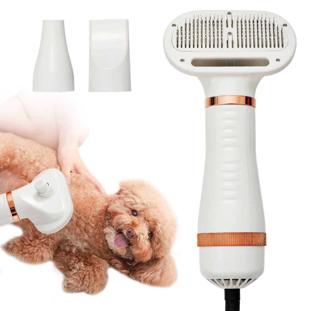 POPET 3-in-1 grooming powerhouse delivers quick grooming, drying, and detangling in one pass.