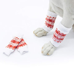 POPETPOP dog leg warmers feature elastic fit for easy on and off during play.