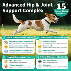POPPAW joint chews texture close-up emphasizes soft, easy-to-dose consistency