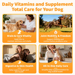 POPPAW beef-flavor dog multivitamin chews close-up emphasizes tasty, versatile supplementation.