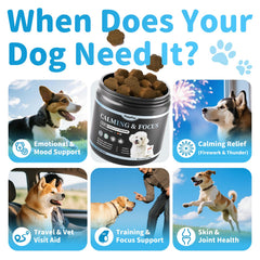 Poppaw Calming Chews natural blend of chamomile and ashwagandha for balance