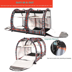 porayhut Mispace foldable litter box included for convenient pet care.