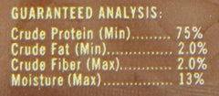 Pork Chomps Mini Twists texture closeup, protein-rich chew